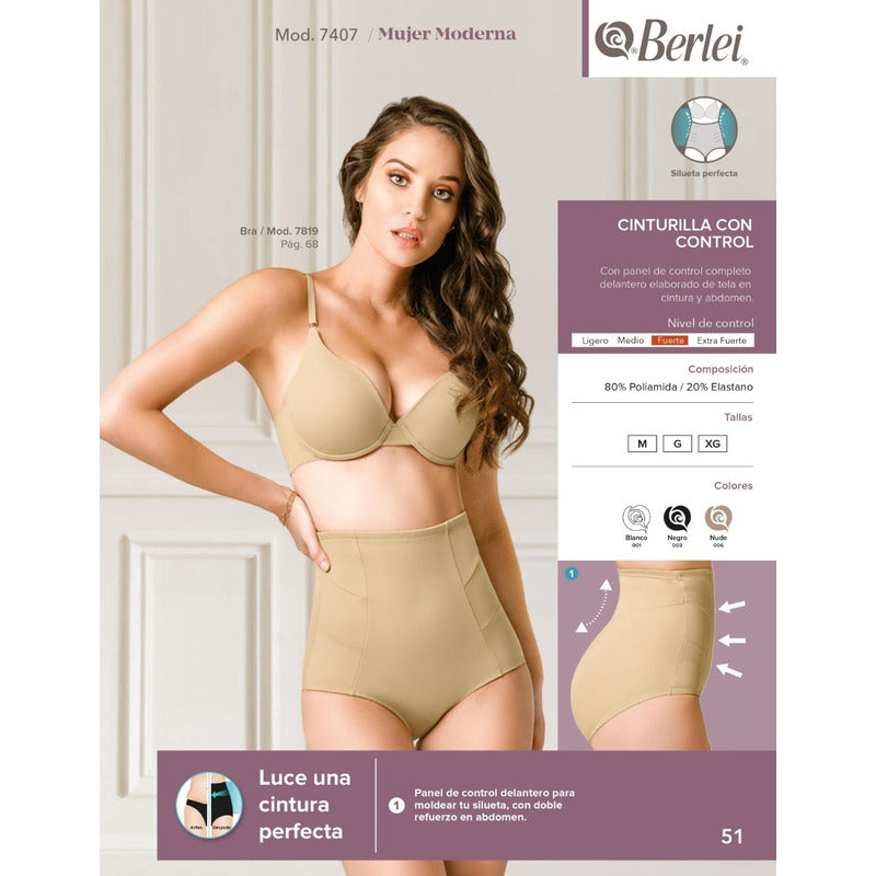 Cinturilla Berlei Control Modelo 7407