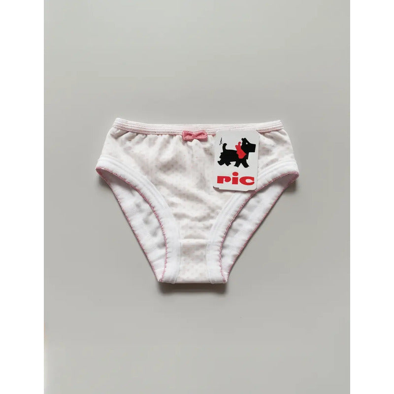 Pantaleta Algodón Pic Niña Modelo 333 Paquete 3 Piezas