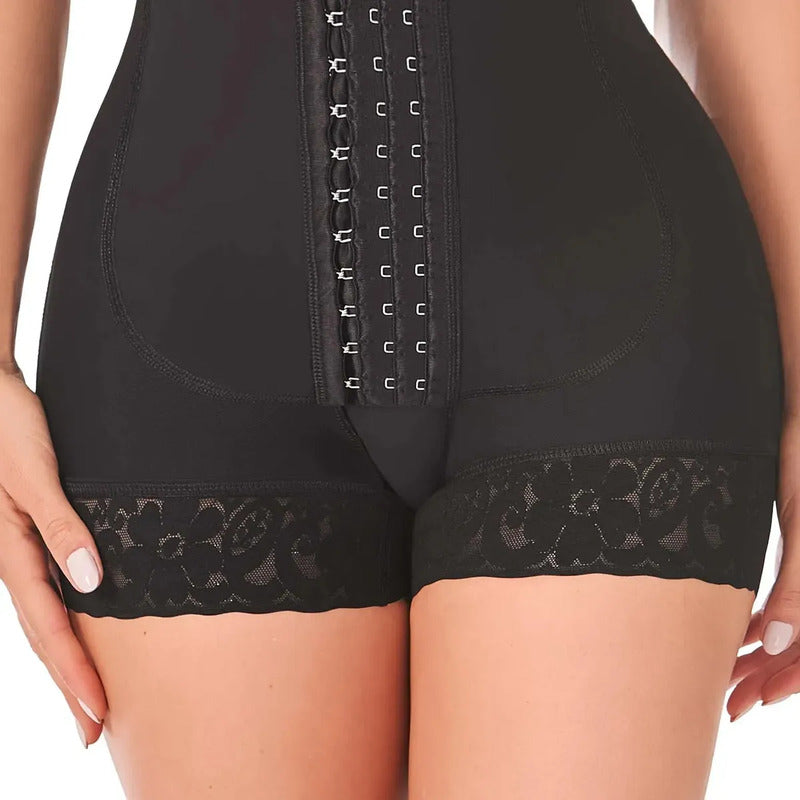 Faja Ann Chery Colombiana Melissa Liposuccion Postparto 5166 Color Negro Talla Grande
