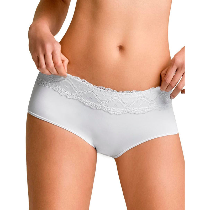 Bóxer Berlei Mujer Sofisticada 71-485w 3 Pzas.