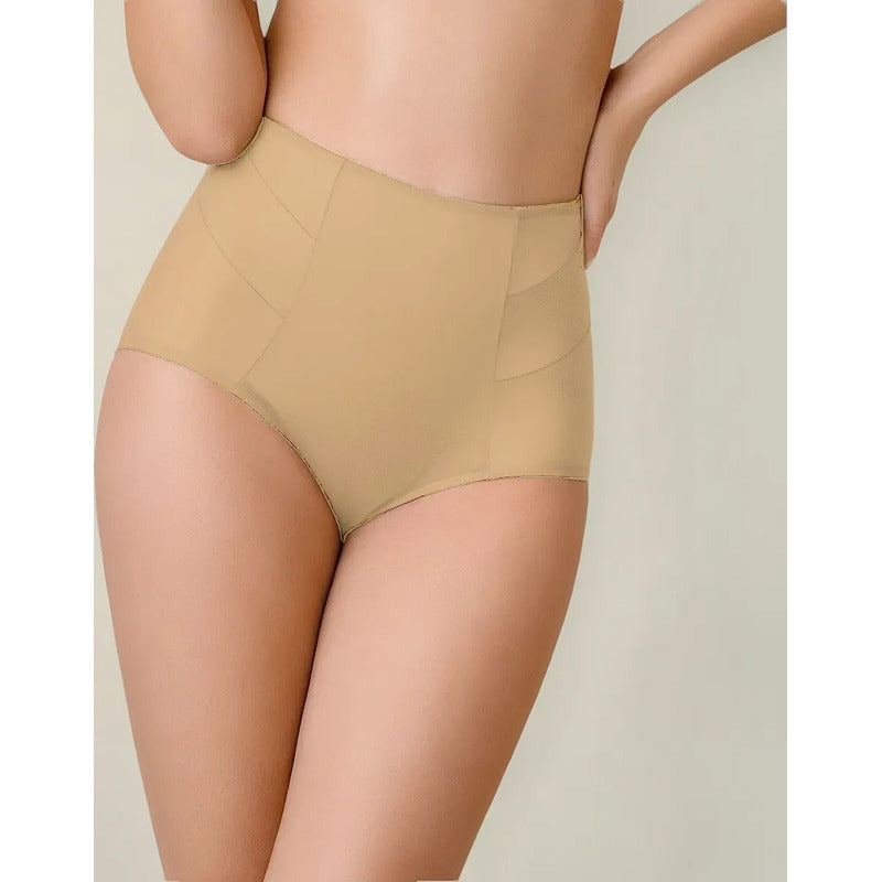Panty Completa Con Refuerzo Control Fuerte Berlei 7351 Mujer Color Nude Talla M
