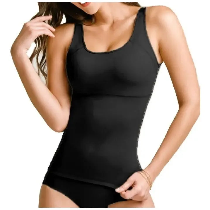 Camiseta Control Fuerte Modeladora Berlei 8519 Mujer Dama Color Negro Talla M
