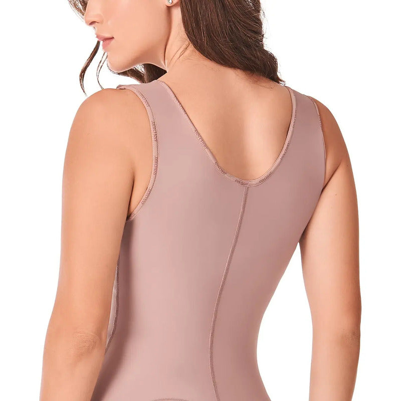 Faja Postoperatoria De Compresión Ligera Ann Chery Ingrid Color Cocoa Talla Ch/32