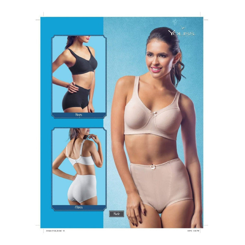 Brasier Yoliss Algodón Sin Varilla Súper Cómodo Modelo 770