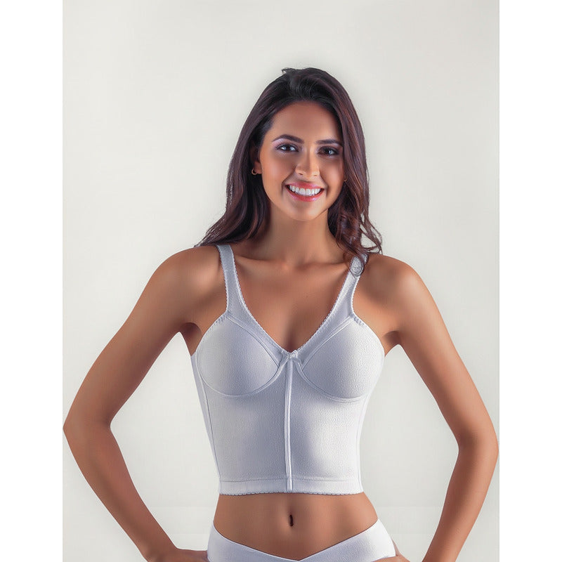 Brasier Yoliss Peto Largo Algodón Preformado Modelo 870