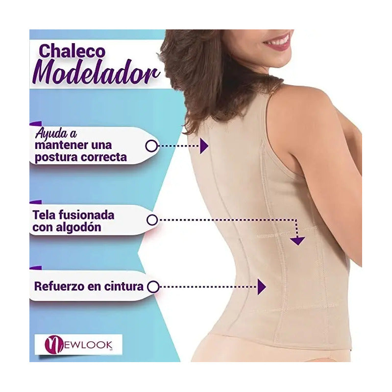 Chaleco Modelador New Look Modelo 918
