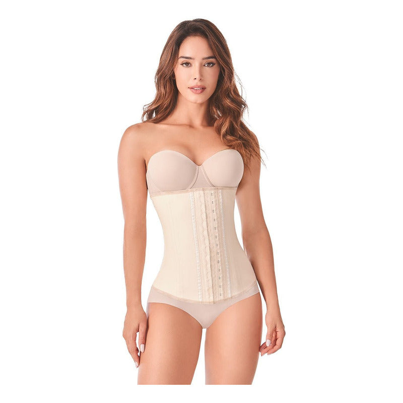 Faja Ann Chery Clásica De Latex 3 Broches