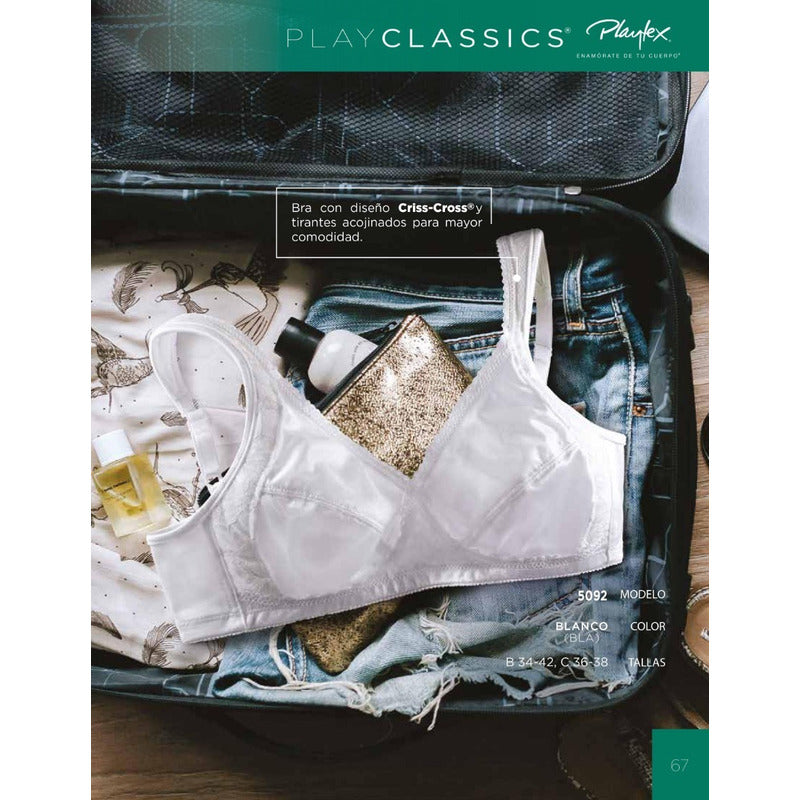 Brasier Playtex Playclassics Modelo 5092