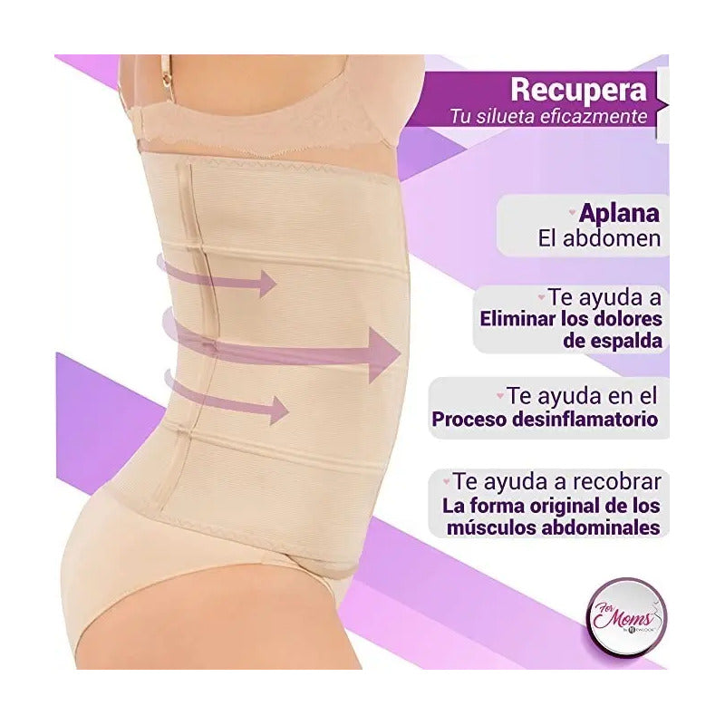 Faja For Moms Post Parto Y Post Cirugía Modelo 577