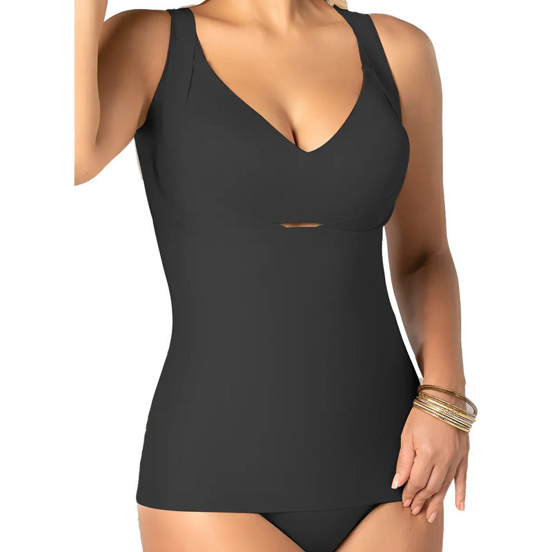 Cami Control Berlei F9007 Busto Libre Negro Xl