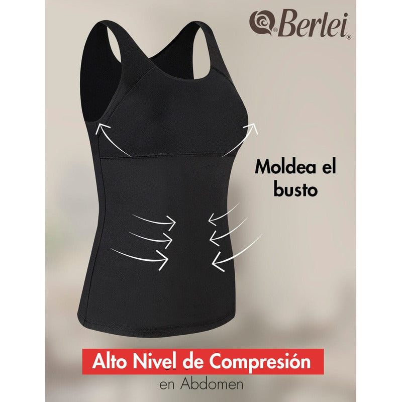 Camiseta Dama Berlei Control Invisible Modelo 8519