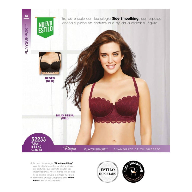 Brasier Playtex Playsupport Modelo 52233