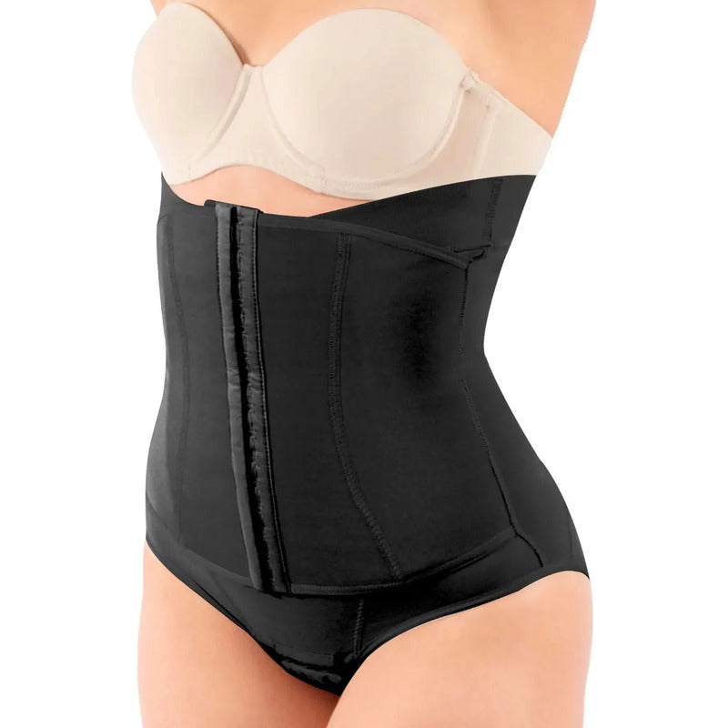 Panty Faja Cinturilla Ultra Control New Look Color Negro Talla S