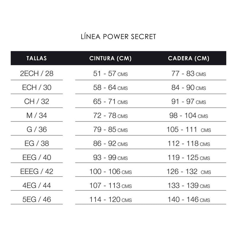 Ann Chery Faja Short Corto Modelo 1101