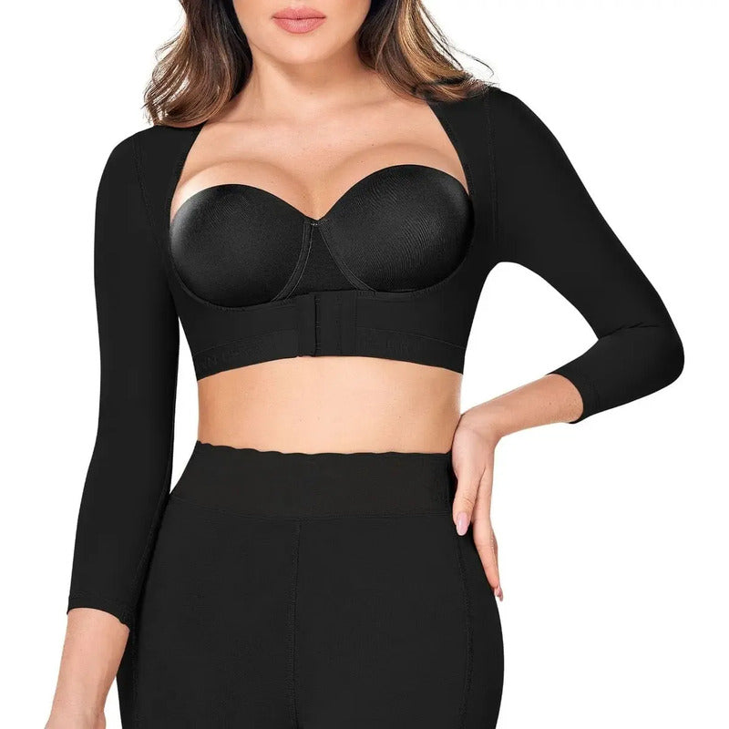 Manga Post-quirúrgica Ann Chery Modelo 3015 Color Negro Talla Extra Chica