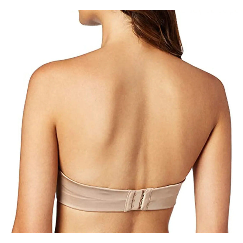 Brasier Straples Warners Multiposiciones Modelo 7791 Nude 34d