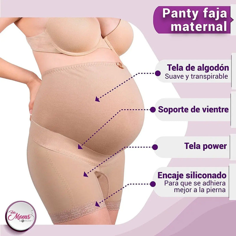 Panty Faja Maternal Ajustable For Moms Modelo 583