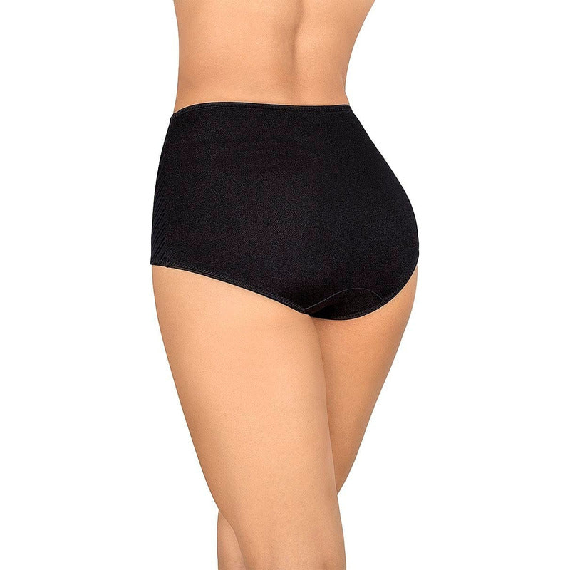 Pantaleta Completa Rayas Transparentes Lykra Modelo 2172