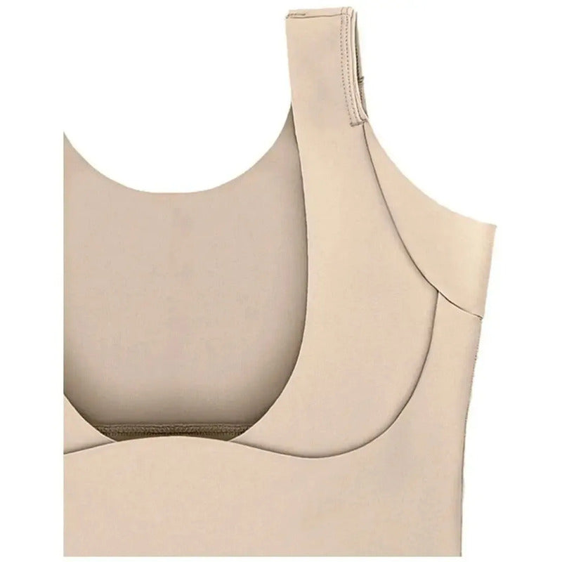 Cami Faja Modeladora Berlei Orquídea Modelo F9007 Color Beige Talla Grande