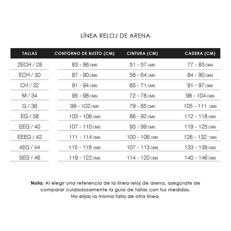 Chaleco Reloj De Arena Mod. 5281