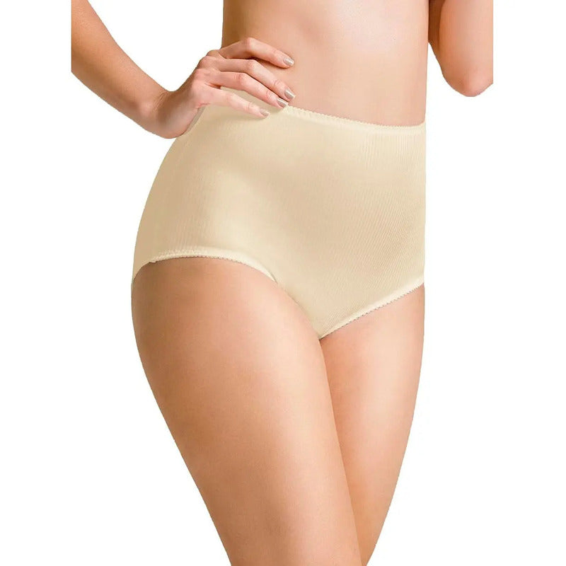 Pantaleta Berlei Completa Rayas Modelo 125 Lycra