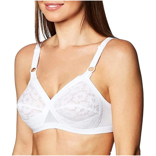 Brasier Playtex Margaritas Peto Corto Modelo 152 Sin Varilla