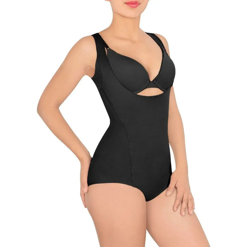 Body Faja Tulipán Berlei Modelo 9006 Color Negro Talla Extra Grande