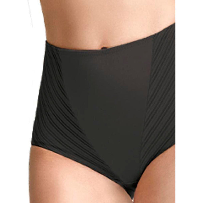 Pantaleta Completa Rayas Transparentes Lykra Modelo 2172