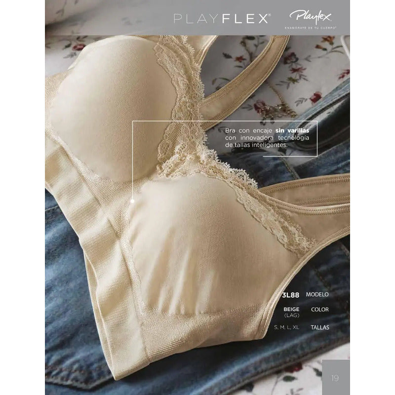 Brasier Playtex Playflex Modelo 3l88