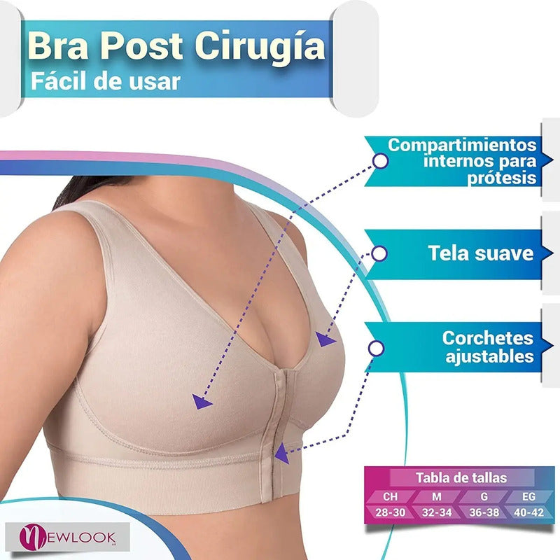 Brasier Post Cirugía For Moms Modelo 990