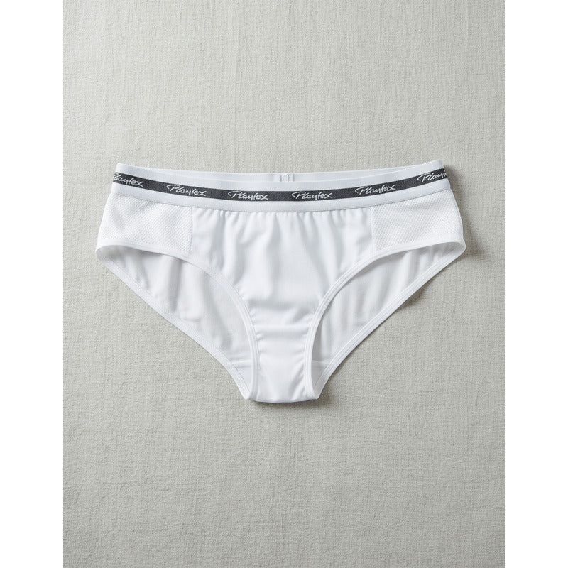 Calzones Playtex Bikini 4779 Mujer Algodón Pack De 3
