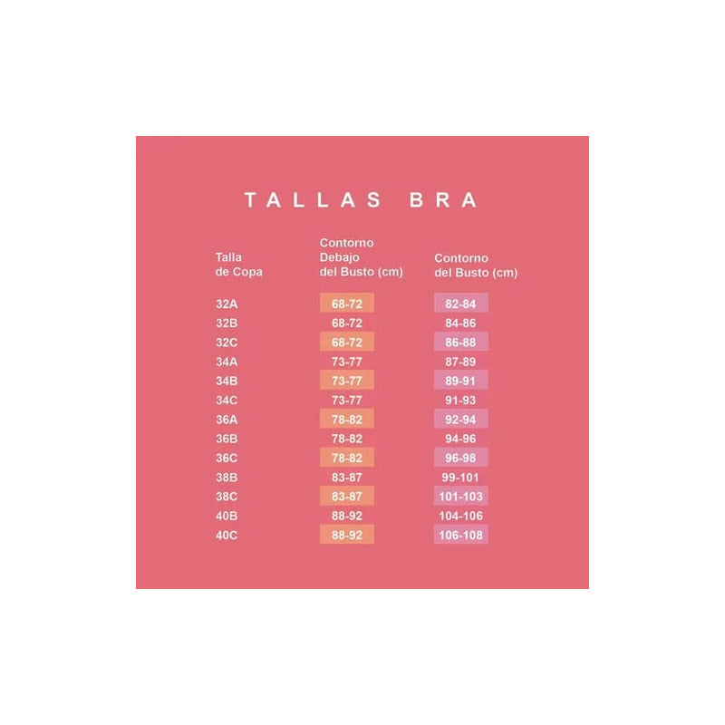 Brasier Berlei Modelo 7885