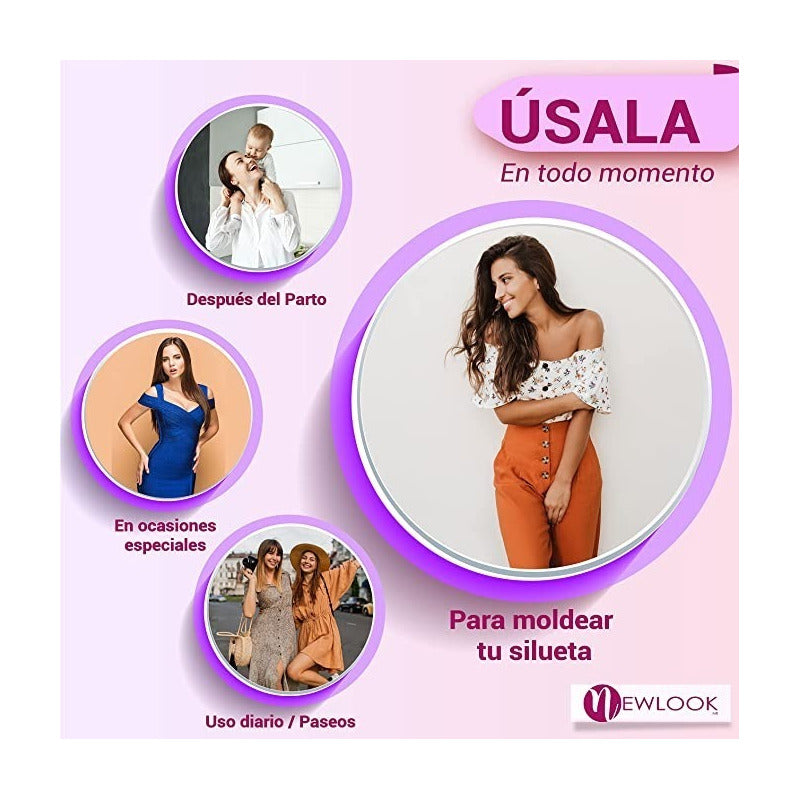 Faja Envolvente Corta Post Parto For Moms Modelo 576