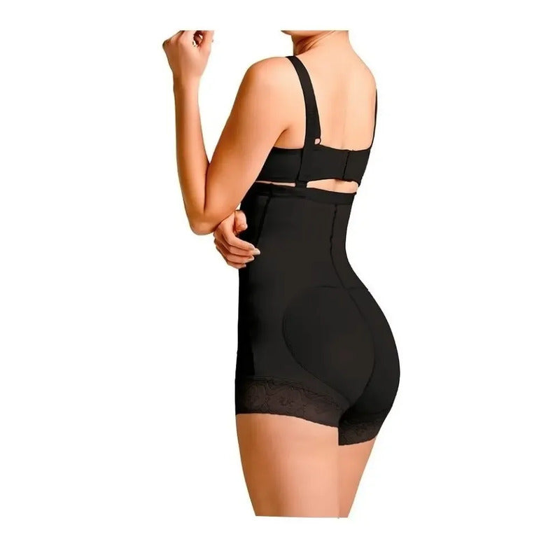 Faja Modeladora Berlei Tirantes Modelo 9001 Color Negro Talla Xxgrande
