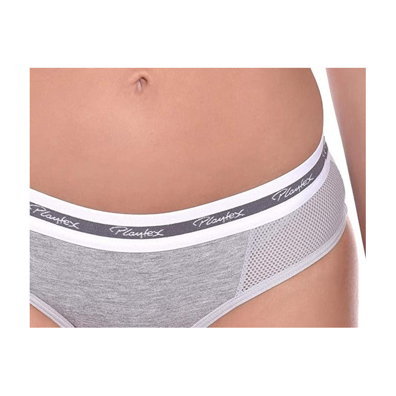 Calzones Playtex Bikini 4779 Mujer Algodón Pack De 3