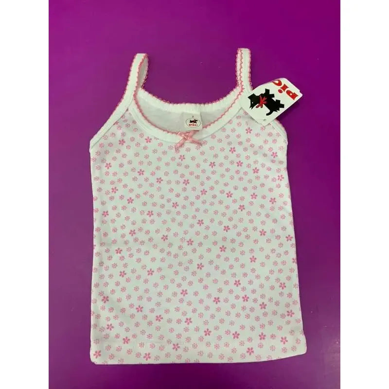 Camiseta Interior Niña Pic Modelo 320 Algodón 3 Piezas
