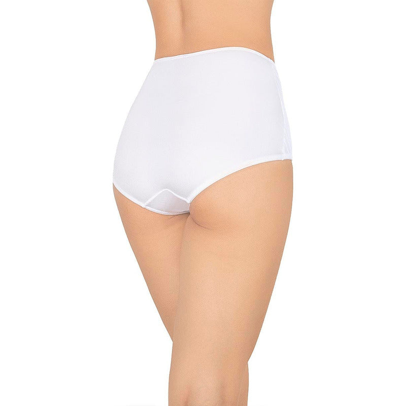 Pantaleta Completa Rayas Transparentes Lykra Modelo 2172