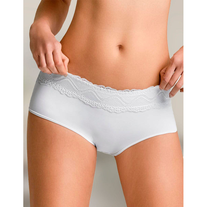 Bóxer Berlei Mujer Sofisticada 71-485w 3 Pzas.