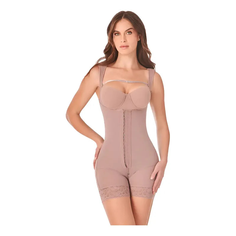 Faja Postoperatorio Tipo Short Ann Chery 5139 Comfort Color Cocoa Talla Eeg/40