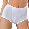 Panty-faja Yoliss Algodón Refuerzo Frontal Modelo 616a Color Blanco Talla Grande