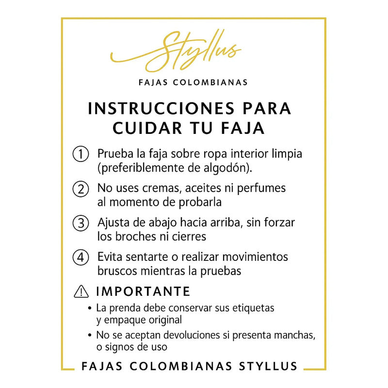 Faja Colombiana Ann Chery Cinturilla Moldeadora 1024 Color Negro Talla 2xl