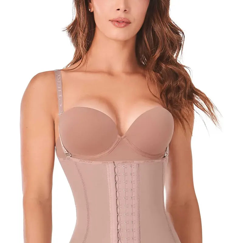 Faja Reductora A La Rodilla Ann Chery Comfort 5147 Isabella Color Cocoa Talla Eg/38