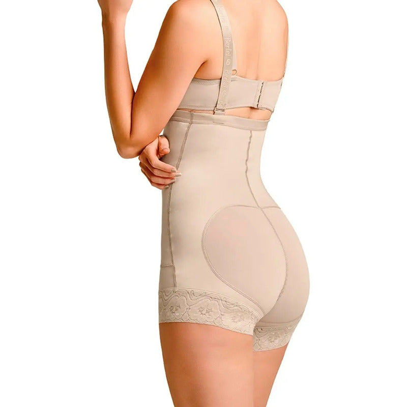 Faja Modeladora Berlei Tirantes Modelo 9001 Color Beige Talla Extra Grande