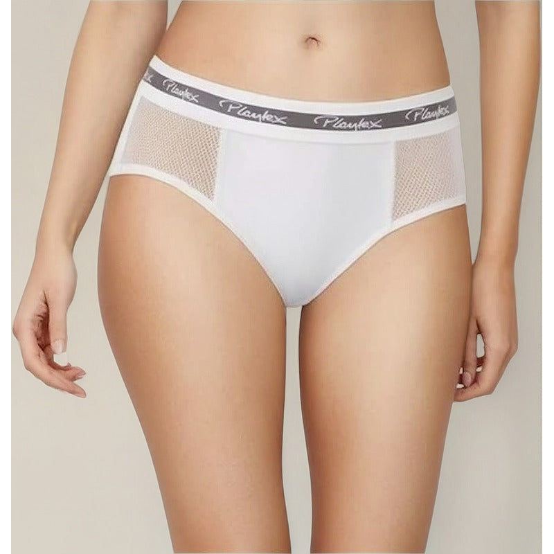 Calzones Playtex Bikini 4779 Mujer Algodón Pack De 3