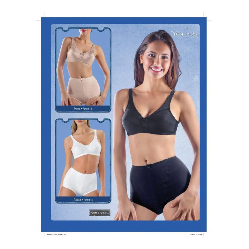 Brasier Yoliss Lycra Sin Varilla Modelo 702