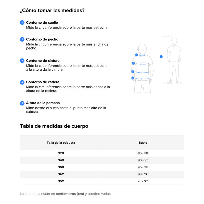 Bra Push-up Wonderbra Clásico 7555 Mujer