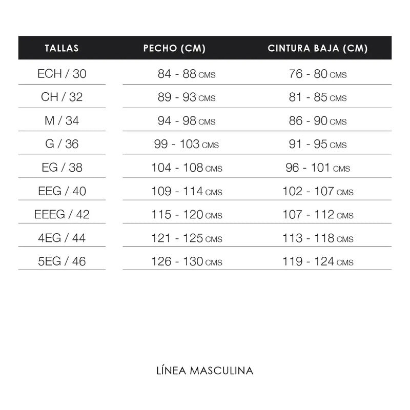 Chaleco Reductor Para Hombre Ann Chery 2034 Corrige Postura Color Beige Talla G/36