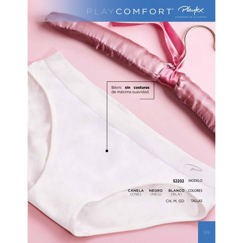 Bikini Playtex 52202 Mujer Adulto 3 Pzs Tiro Alto