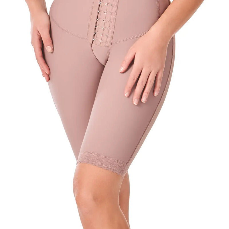 Faja Postoperatoria De Compresión Ligera Ann Chery Ingrid Color Cocoa Talla Ch/32