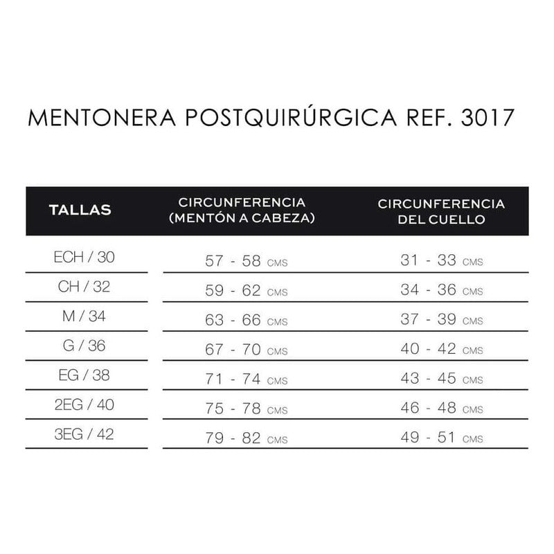 Mentonera Ann Chery  Modelo 3017